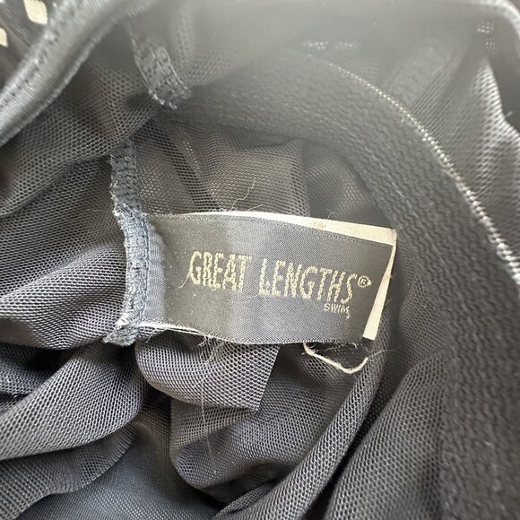 Great Lengths Swimdress Womens 16 Polka Dot One Piece Swimsuit Padded Bathing Su - Picture 6 of 11